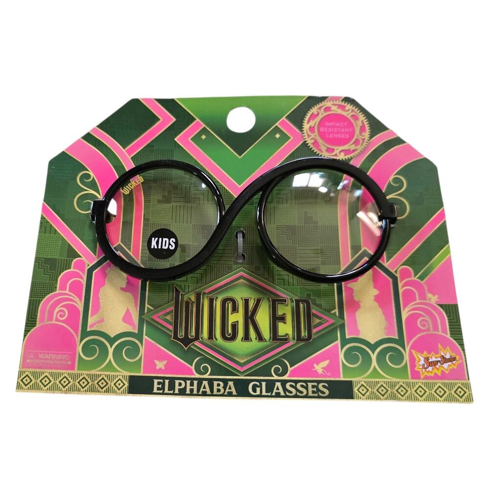 Wicked Elphaba Glasses Costume Eyewear Kids Universal Sunstaches